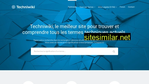 techniwiki.fr alternative sites