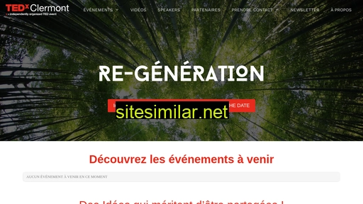 tedxclermont.fr alternative sites