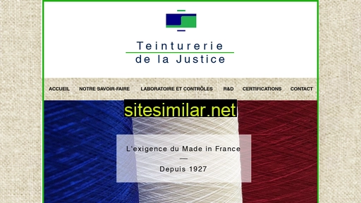 teintureriedelajustice.fr alternative sites