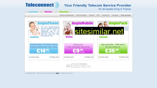 Teleconnect similar sites