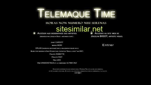 telemaquetime.free.fr alternative sites