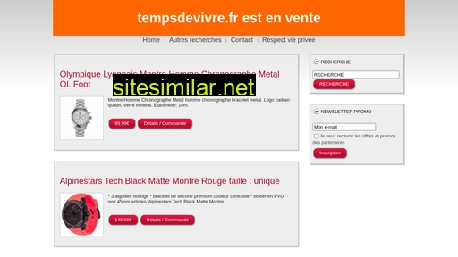 tempsdevivre.fr alternative sites