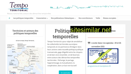 tempoterritorial.fr alternative sites