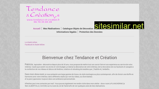 tendance-et-creation.fr alternative sites