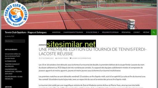 tennis-club-oppidum.fr alternative sites