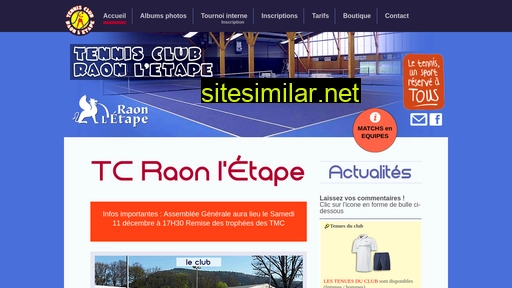 tennis-club-raon.fr alternative sites