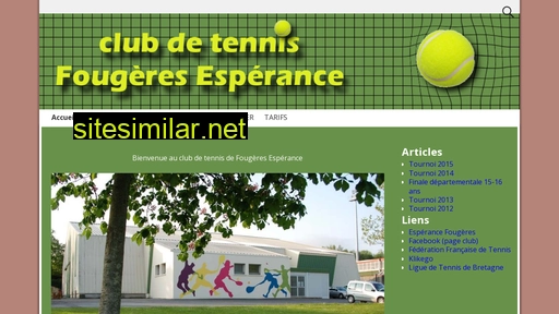 tennis-fougeres-esperance.fr alternative sites