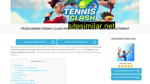 Tennisclash similar sites
