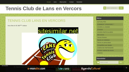 tennisclublansenvercors.fr alternative sites
