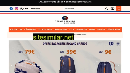 tennis-premium.fr alternative sites