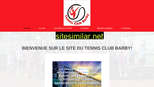 tennisclubbarby.fr alternative sites