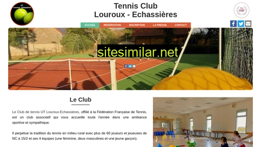 tennisclublourouxechassieres.fr alternative sites