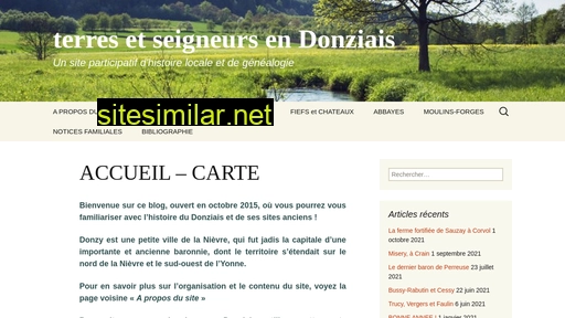terres-et-seigneurs-en-donziais.fr alternative sites