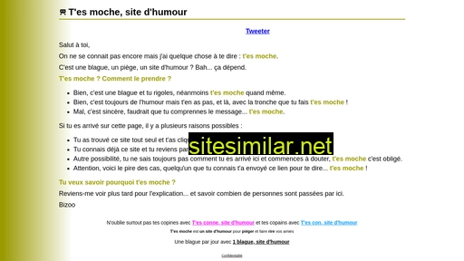 tesmoche.fr alternative sites