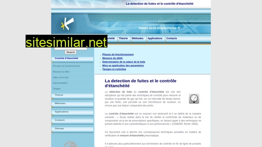 test-etancheite.fr alternative sites