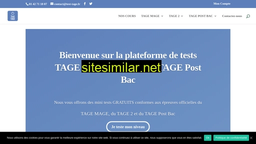 test-tage.fr alternative sites