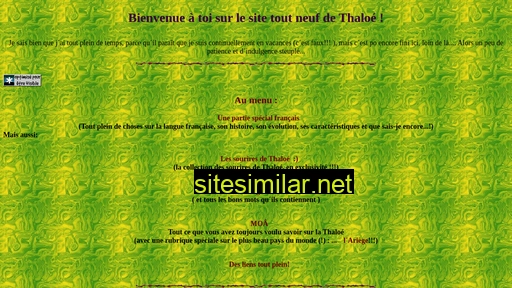 thaloe.free.fr alternative sites