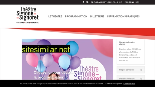 theatre-simone-signoret.fr alternative sites