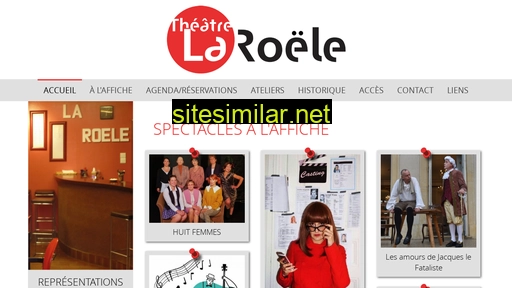 theatredelaroele.fr alternative sites