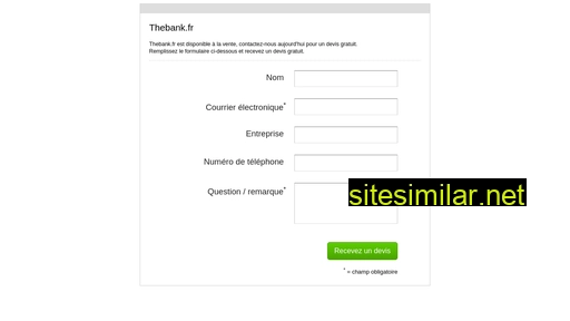 thebank.fr alternative sites