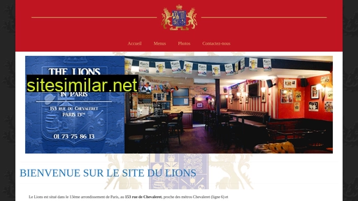 thelionsparis.fr alternative sites
