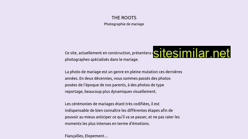 the-roots.fr alternative sites