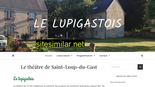 theatre-du-lupigastois.fr alternative sites