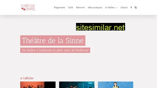 theatre-sinne.fr alternative sites