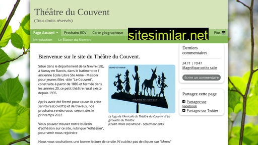 theatreducouvent.fr alternative sites