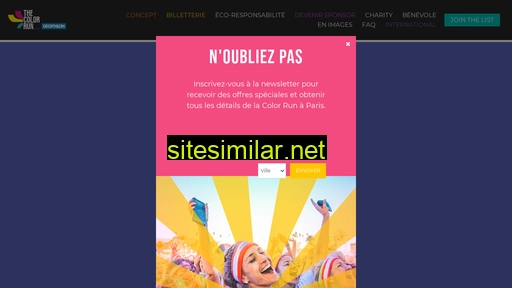 thecolorrun.fr alternative sites