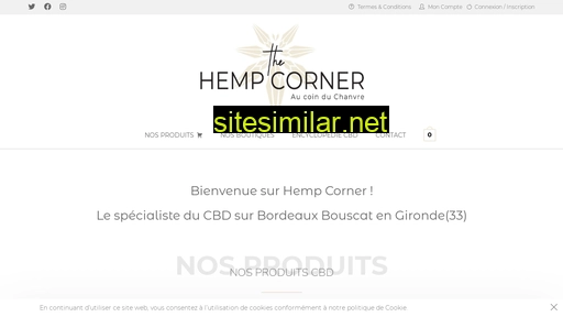 thehempcorner.fr alternative sites