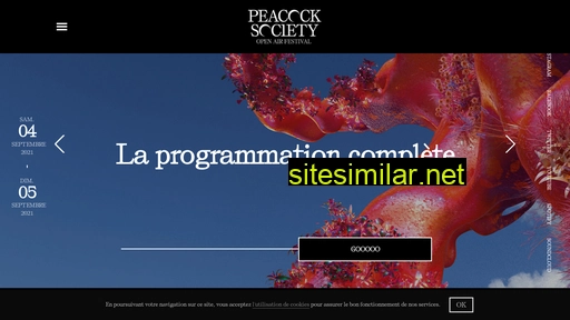 thepeacocksociety.fr alternative sites