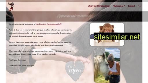 therapeuteanimalier.fr alternative sites