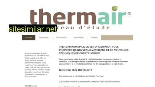 thermair.fr alternative sites
