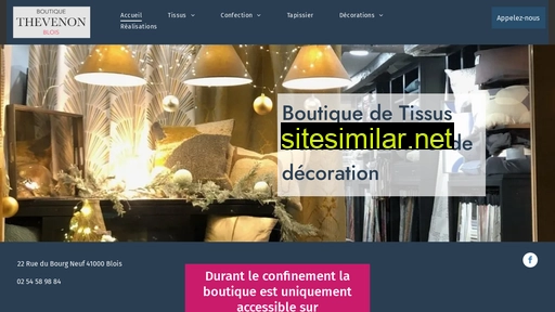 thevenon-tapissier.fr alternative sites