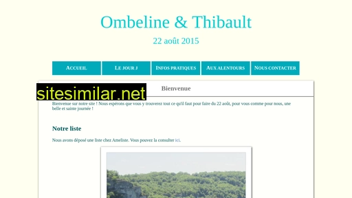 thibaultetombeline.fr alternative sites