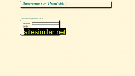 thomeweb.fr alternative sites