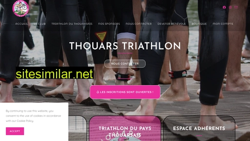 thouarstriathlon.fr alternative sites