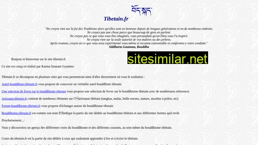 tibetain.fr alternative sites