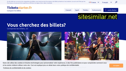 ticketsstarter.fr alternative sites