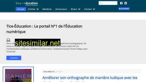 tice-education.fr alternative sites