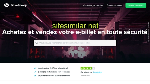 ticketswap.fr alternative sites