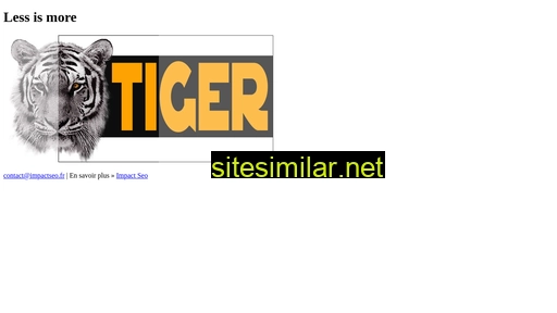 Tigerseo similar sites