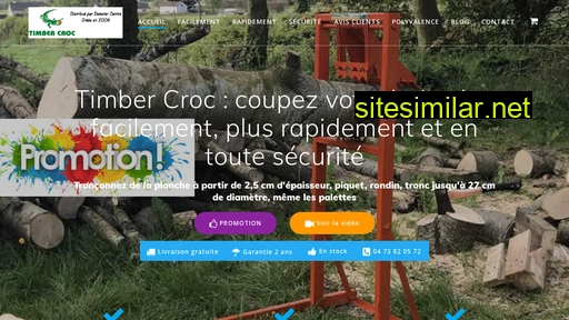 timbercroc-france.fr alternative sites