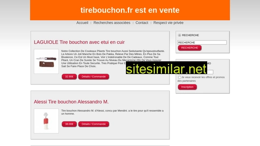 tirebouchon.fr alternative sites