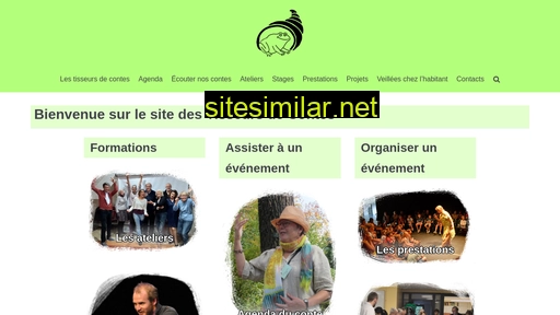 tisseursdecontes.fr alternative sites