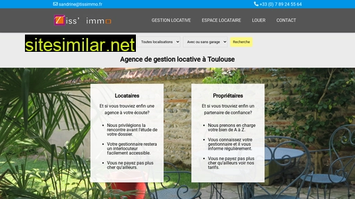 tissimmo.fr alternative sites