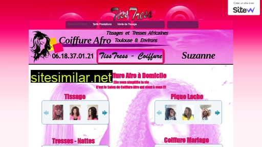 Tisstress-coiffure-afro similar sites