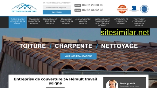 toiture-34.fr alternative sites