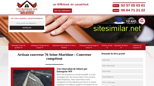 toiture-76.fr alternative sites